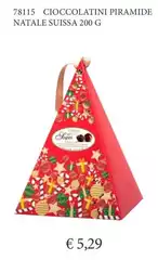 Cioccolatini Piramide Natale Suissa Cioccolatini Piramide Natale Suissa