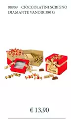 Vanoir - Cioccolatini Scrigno Diamante Vanoir - Cioccolatini Scrigno Diamante