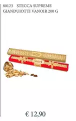 Vanoir - 80123 Stecca Supreme Gianduiotti Vanoir - 80123 Stecca Supreme Gianduiotti