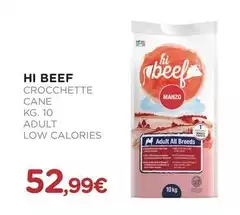 Hi Beef - Crocchette Cane Adult Low Calories Hi Beef - Crocchette Cane Adult Low Calories