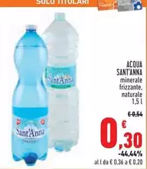 Sant'anna - Acqua Sant'anna - Acqua