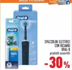 Oral b - Spazzolini Elettrici Con Ricambi Oral b - Spazzolini Elettrici Con Ricambi
