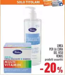 Venus - Linea Per La Cura Del Viso Venus - Linea Per La Cura Del Viso