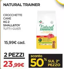 Natural Trainer - Crocchette Cane Kg.2 Small&Toy Natural Trainer - Crocchette Cane Kg.2 Small&Toy