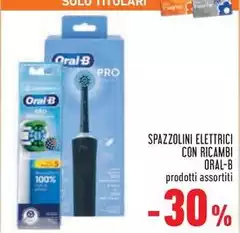 Oral b - Spazzolini Elettrici Con Ricambi Oral b - Spazzolini Elettrici Con Ricambi