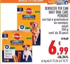 Pedigree - Dentastix Per Cani Daily Oral Care Pedigree - Dentastix Per Cani Daily Oral Care