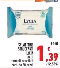Lycia - Salviettine Struccanti