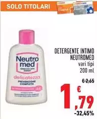 Neutro Med - Detergente Intimo