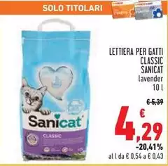 Solo - Lettiera Per Gatti Classic Solo - Lettiera Per Gatti Classic