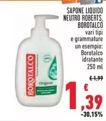 Borotalco - Sapone Liquido Neutro Roberts