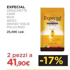Crocchette Cane Kg.15 Adult Grandi Taglie Pollo Riso Crocchette Cane Kg.15 Adult Grandi Taglie Pollo Riso