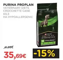 Purina - Veterinary Diets Crocchette Cane Kg.3 Ha Hypoallergenic Purina - Veterinary Diets Crocchette Cane Kg.3 Ha Hypoallergenic