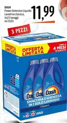 Dash - Power Detersivo Liquido Lavatrice Classico Dash - Power Detersivo Liquido Lavatrice Classico