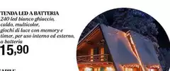 Luce - Tenda Led A Batteria