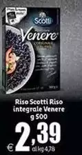 Scotti - Riso Integrale Venere Scotti - Riso Integrale Venere