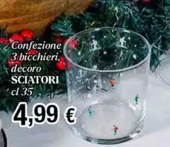 Confezione 3 Bicchieri, Decor Confezione 3 Bicchieri, Decor