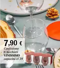 Confezione 6 Bicchieri Capacità Confezione 6 Bicchieri Capacità