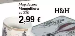 H&H - Mug Decoro Mongolfiera H&H - Mug Decoro Mongolfiera
