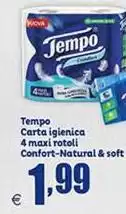 Tempo - Carta Igienica Tempo - Carta Igienica