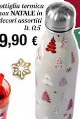 Pottiglia Termica Rox Natale In Decori Assortiti Pottiglia Termica Rox Natale In Decori Assortiti