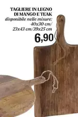 Tagliere In Legno Di Mango E Teak Tagliere In Legno Di Mango E Teak