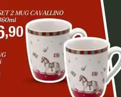 Set 2 Mug Cavallino Set 2 Mug Cavallino
