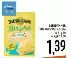 Leerdammer - Fette Xtra Sottili + Gusto Leerdammer - Fette Xtra Sottili + Gusto