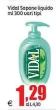 Vidal - Sapone Liquido Vidal - Sapone Liquido