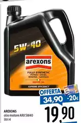 Arexons - Olio Motore Arx 5W40 Arexons - Olio Motore Arx 5W40