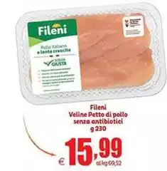Fileni - Veline Petto Di Pollo Senza Antibiotici