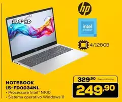 HP - Notebook 15-FD0034NL