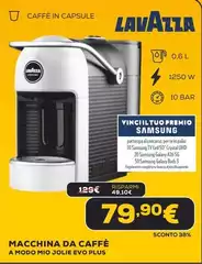 Lavazza - Macchina Da Caffè A Modo Mio Jolie Evo Plus Lavazza - Macchina Da Caffè A Modo Mio Jolie Evo Plus