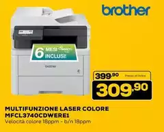 Brother - Multifunzione Laser Colore MFCL3740CDWERÉI Brother - Multifunzione Laser Colore MFCL3740CDWERÉI
