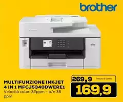 Brother - Multifunzione Inkjet 4 In 1 Mfcj5340dwere 1 Brother - Multifunzione Inkjet 4 In 1 Mfcj5340dwere 1