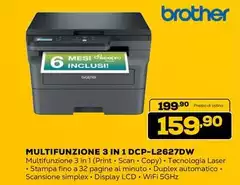 Brother - Multifunzione 3 In 1 DCP-L2627DW Brother - Multifunzione 3 In 1 DCP-L2627DW