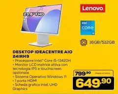 Lenovo - Desktop Ideacentre Aio 24IRH9 Lenovo - Desktop Ideacentre Aio 24IRH9