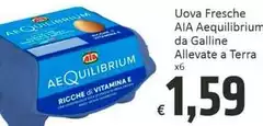 Aia - Uova Fresche Aequilibrium Da Galline Allevate A Terra Aia - Uova Fresche Aequilibrium Da Galline Allevate A Terra