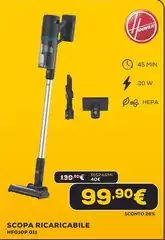 Hoover - Scopa Ricaricabile HFG10P 011 Hoover - Scopa Ricaricabile HFG10P 011