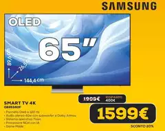 Samsung - Smart Tv 4k QE65S90F