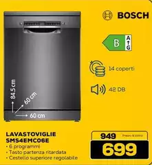 Bosch - Lavastoviglie SMS4EMC06E Bosch - Lavastoviglie SMS4EMC06E