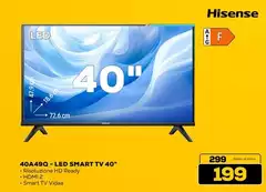 Hisense - 40A49Q LED SMART TV 40" Hisense - 40A49Q LED SMART TV 40"