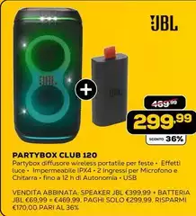 Jbl - Partybox Club 120 Jbl - Partybox Club 120