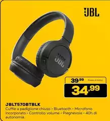 Jbl - JBLT570BTBLK Jbl - JBLT570BTBLK