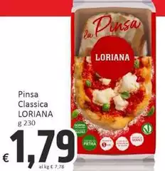 Loriana - Pinsa Classica Loriana - Pinsa Classica