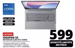 Lenovo - Ideapad S3 Notebook Slim IPS3 15IRH8 Lenovo - Ideapad S3 Notebook Slim IPS3 15IRH8