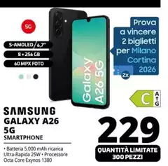 Samsung - Galaxy A26 5G Smartphone 