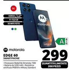 Motorola - Edge 60 Smartphone Motorola - Edge 60 Smartphone