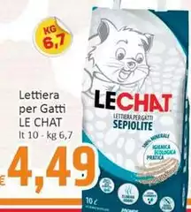 Le chat - Lettiera Per Gatti Le chat - Lettiera Per Gatti