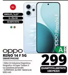 Oppo - Reno 14 F 5G Smartphone 