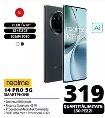 Realme - 14 Pro 5G Smartphone  Realme - 14 Pro 5G Smartphone